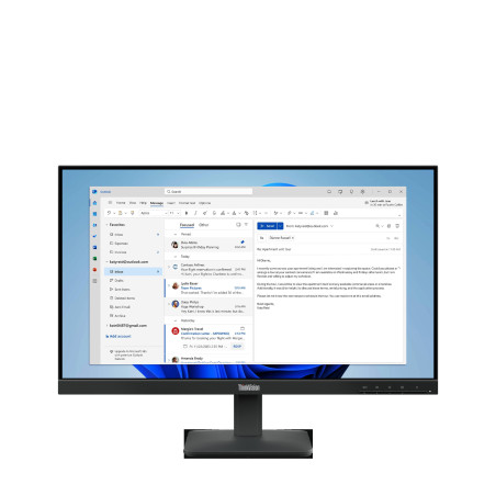 Lenovo ThinkVision/S24e-4e/23,8"/IPS/FHD/100Hz/4ms/Čierna/3R