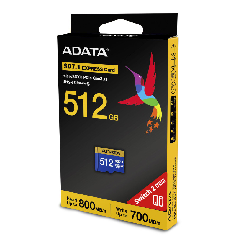 Adata Express Gen3 L1/Micro SDXC/500 GB/UHS-I U3 / Class 10
