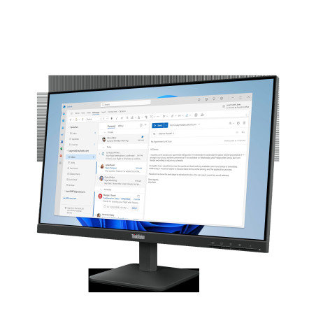Lenovo ThinkVision/S24e-4e/23,8"/IPS/FHD/100Hz/4ms/Čierna/3R