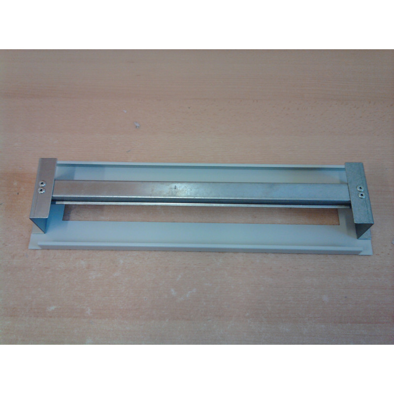 19" inštalačný panel s DIN lištou 3U sivá