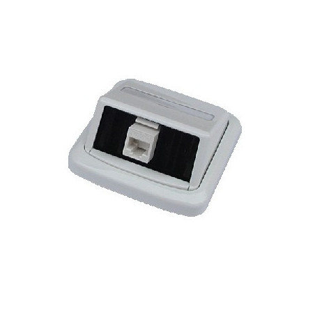 Jednozásuvka ABB TANGO 1xRJ45 Cat5e UTP biela