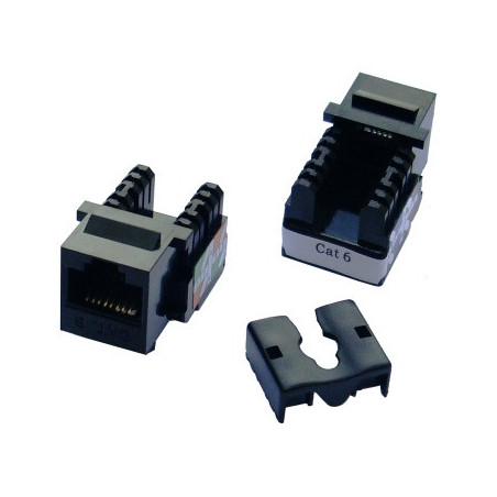 DATACOM Keystone cat6 black UTP