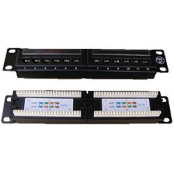 DATACOM Patch panel 10“ UTP cat5e 12portov