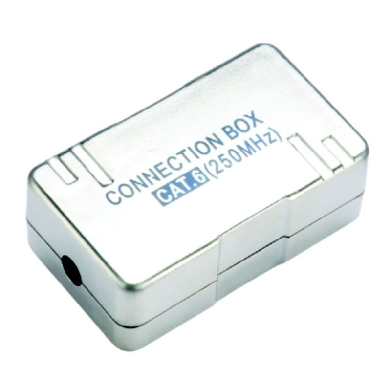 DATACOM Spojovací BOX STP CAT6 (2* zárez. pole) Silver