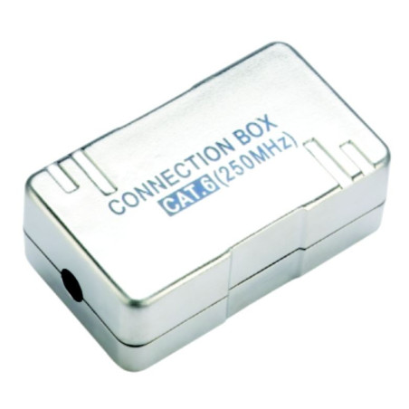 DATACOM Spojovací BOX STP CAT6 (2* zárez. pole) Silver