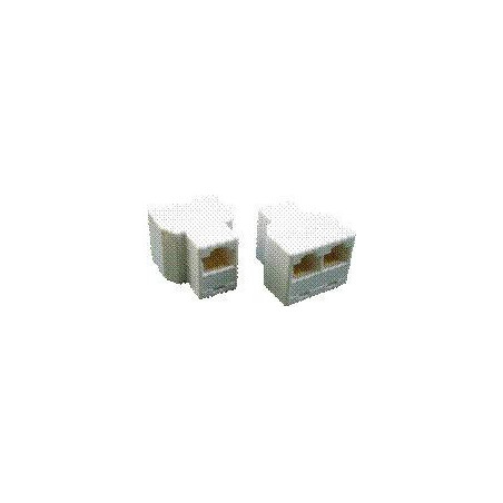 DATACOM Dvojspojka 3x RJ45 8p8c Cat5E (3 x Female)