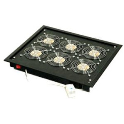 Vent.j. horný (spodný) 6x ventilátor 220V/138W sivá
