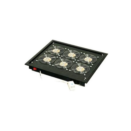 Vent.j. horný (spodný) 6x ventilátor 220V/138W sivá