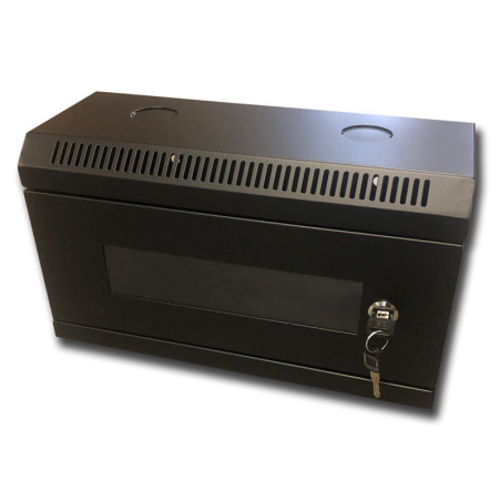 10" rack jednodielny 4U/140 DATACOM čierny Skl.dv.