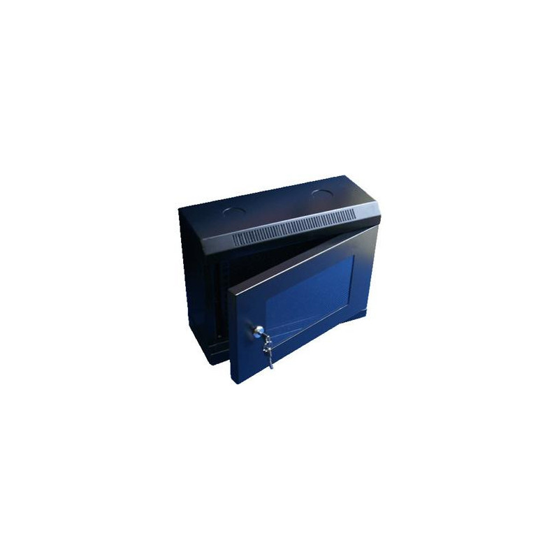 10" rack jednodielny 6U/280 DATACOM čierny Skl.dv.