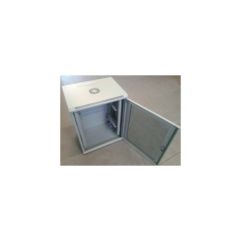 Datacom 19" rozvádzač jednodielny 12U/hl.450mm