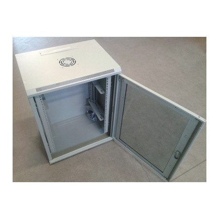 Datacom 19" rozvádzač jednodielny 12U/hl.450mm