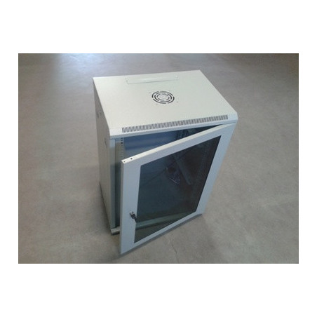 Datacom 19" rozvádzač jednodielny 12U/hl.450mm