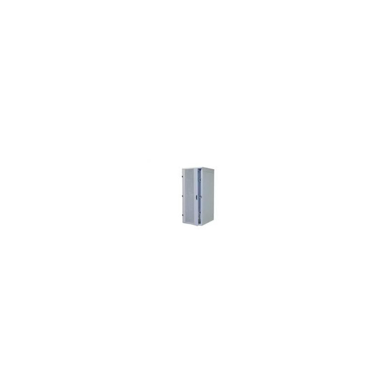 Dvere 42U pre rack 600mm široký, perforované, šedá