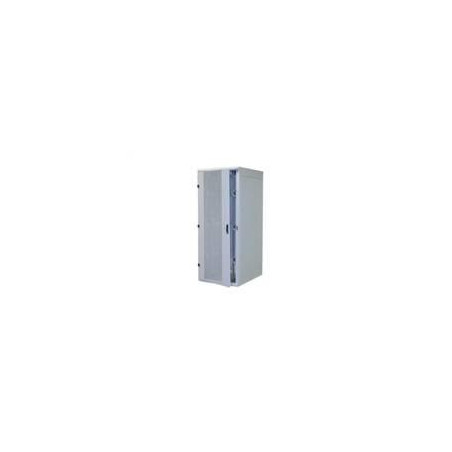 Dvere 42U pre rack 600mm široký, perforované, šedá