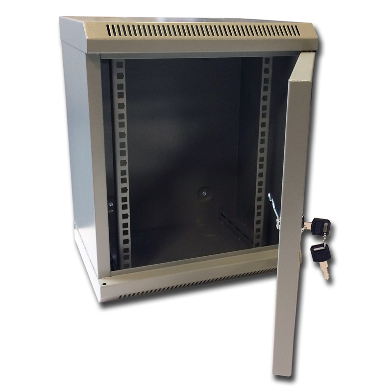 10" rack jednodielny 9U/280 DATACOM šedý Skl.dv.