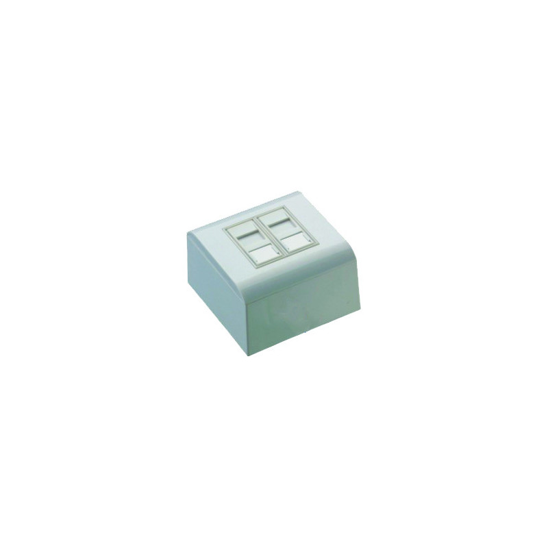 DATACOM UTP 2xRJ45 zásuvka Cat6 (pod aj nad omietku)