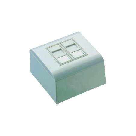 DATACOM UTP 2xRJ45 zásuvka Cat6 (pod aj nad omietku)