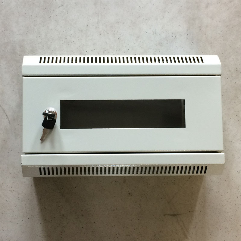 10" rack jednodielny 4U/140 DATACOM Šedý Skl.dv.
