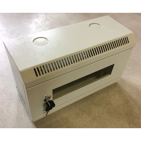 10" rack jednodielny 4U/140 DATACOM Šedý Skl.dv.