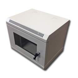 10" rack jednodielny 6U/280 DATACOM šedý Skl.dv.
