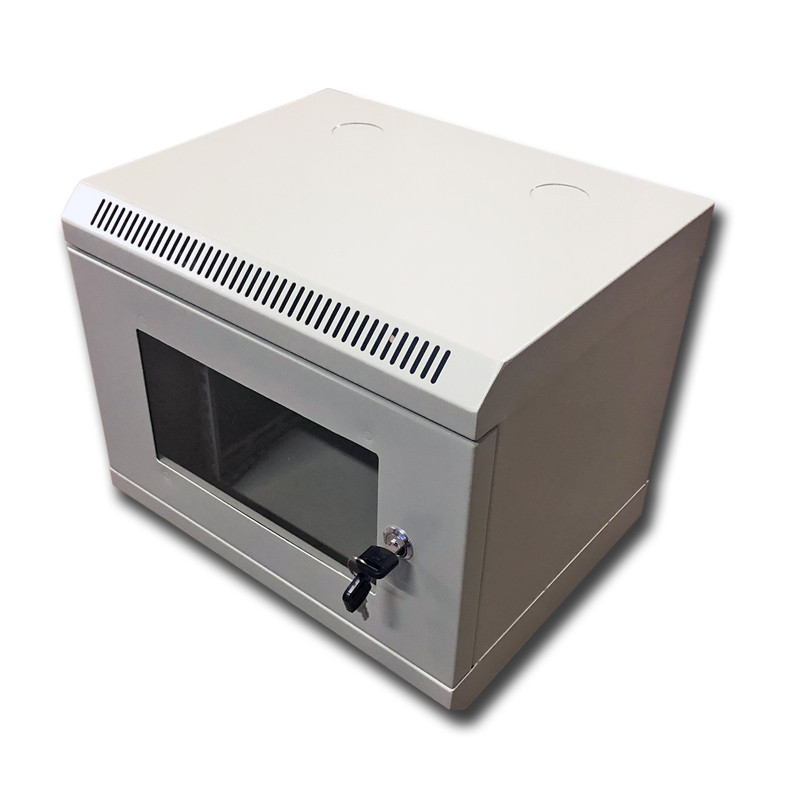 10" rack jednodielny 6U/280 DATACOM šedý Skl.dv.