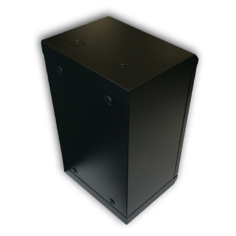 10" rack jednodielny 12U/280 DATACOM čierny Skl.dv.