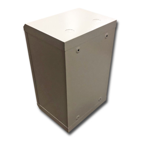 10" rack jednodielny 12U/280 DATACOM šedý Skl.dv.