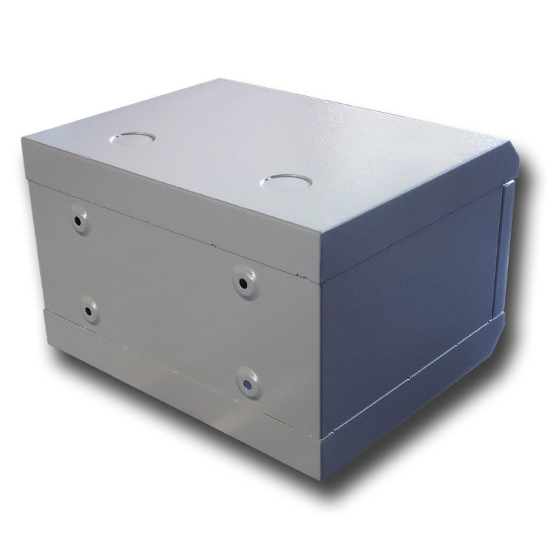10" rack jednodielny 4U/280 DATACOM šedý Skl.dv.