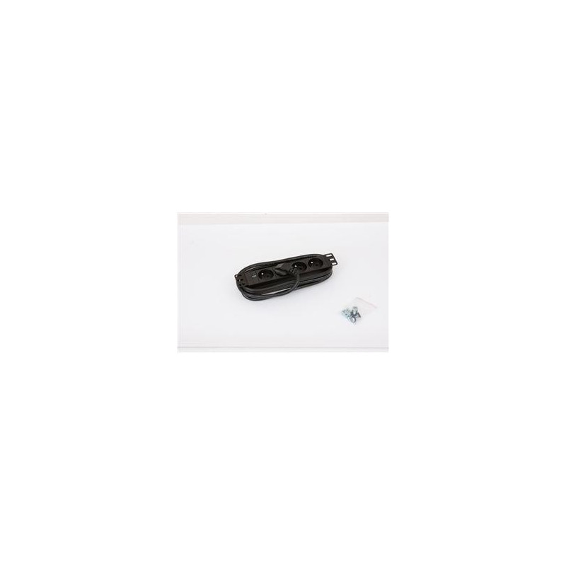 10" 4xCZ zásuvka, kontrolka, 3x1.5mm-2m kábel