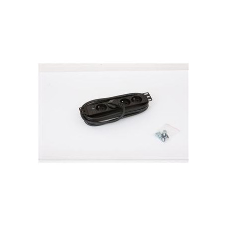 10" 4xCZ zásuvka, kontrolka, 3x1.5mm-2m kábel