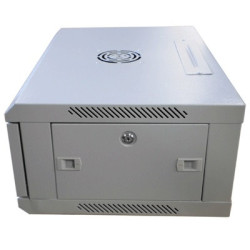 Datacom 19"rozv.jednodielny 4U/ hl.450mm plechové dvere