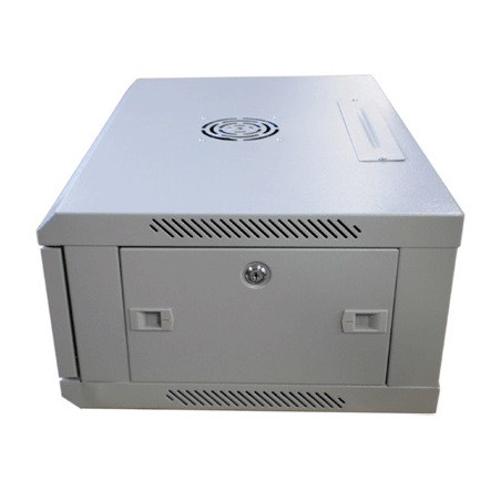 Datacom 19"rozv.jednodielny 4U/ hl.450mm plechové dvere
