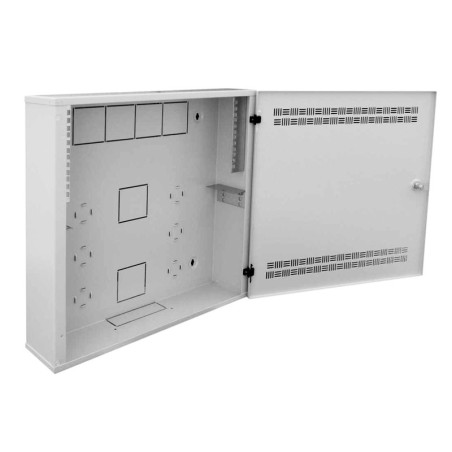 Datacom 19" rozvádzač 4U+2U/150mm plech.dvere LUX
