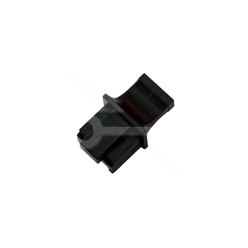 Záslepka pre female konektor RJ45 čierna