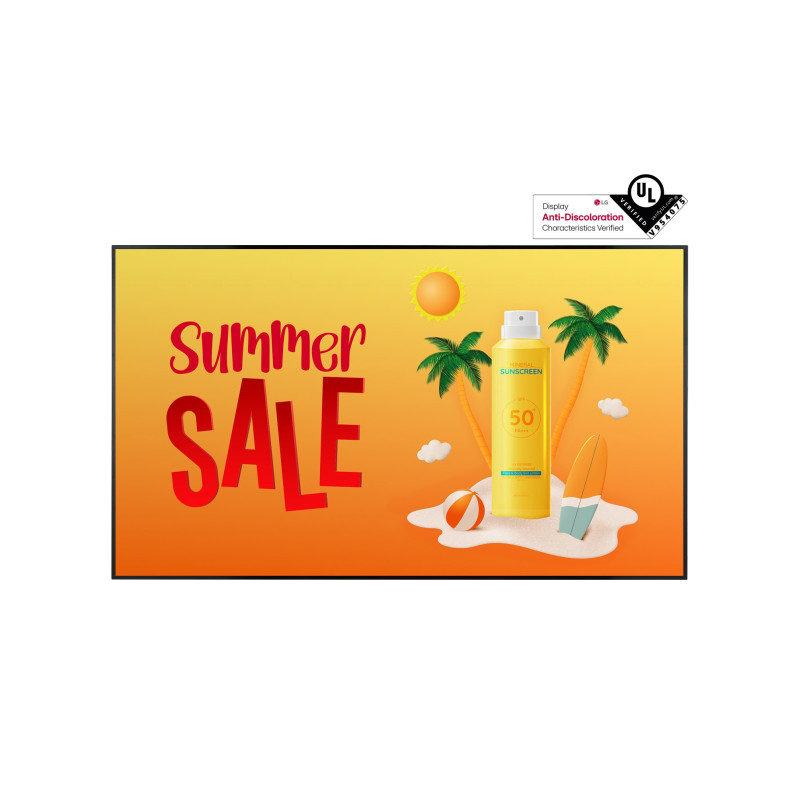 75" LG LED 75XF3 - UHD, 4000cd, openframe, webOS, 24/7