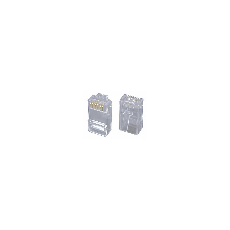 Konektor RJ45 CAT5E UTP 8p8c pre lícnu 100ks bal.