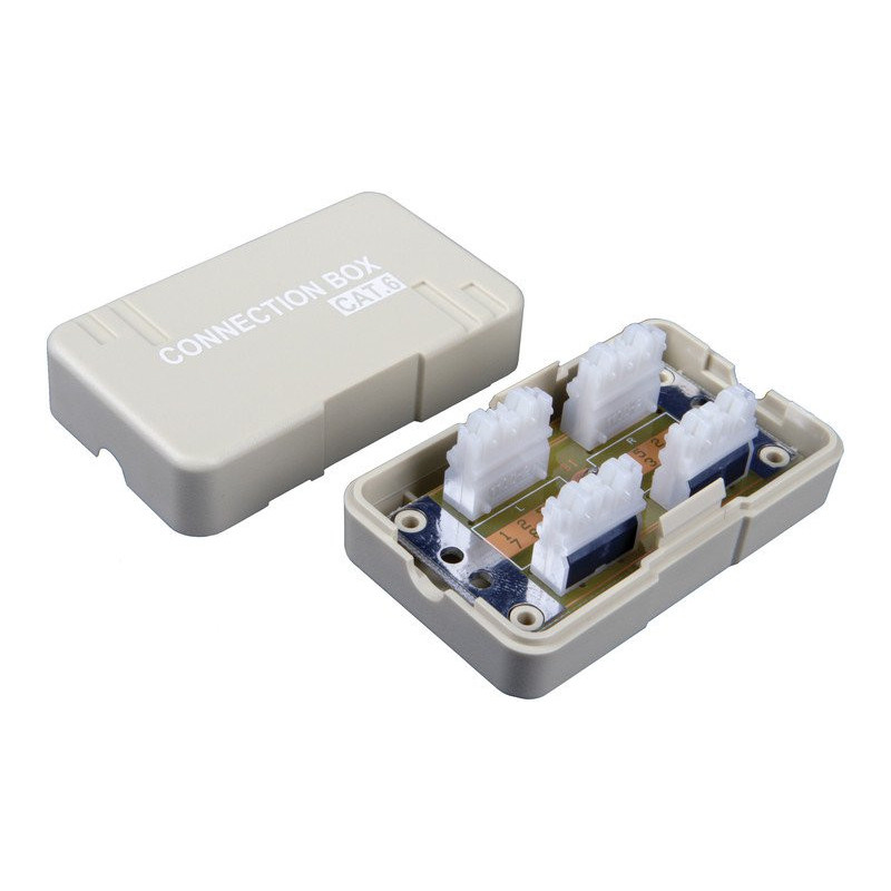 Spojovací box CAT6 UTP 8p8c LSA+/Krone