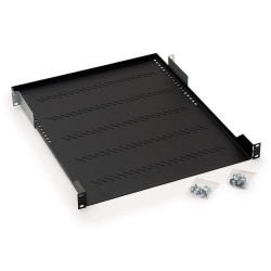 19"polica H4 perforovaná 1U/850mm, max.150kg
