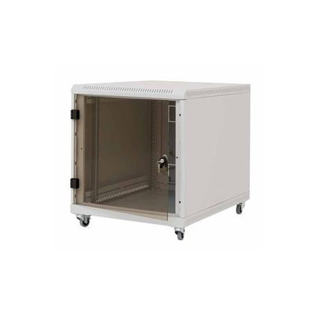 19" kontajner.rozvádzač 12U,hl.1000mm,nosnosť 200kg šedý