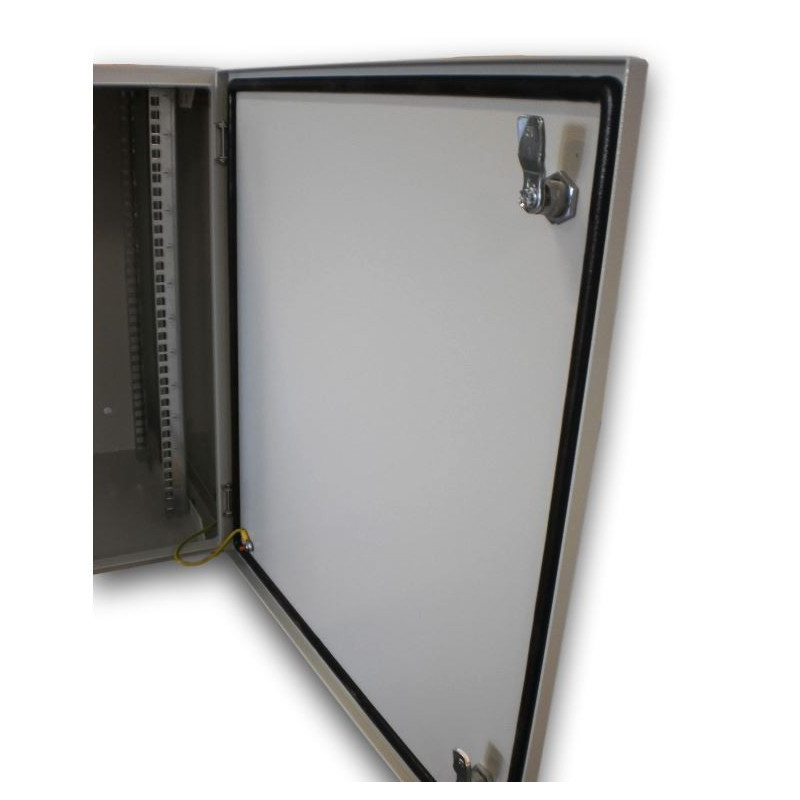 Datacom 19"vonkajší rozvádzač 12U/600x400 IP65 sivý
