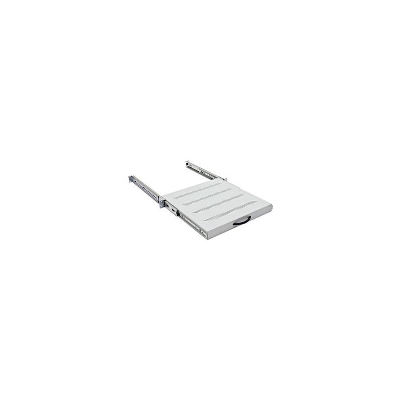 19" výsuvná polica 350mm plnovýsuv, nosnosť 30kg
