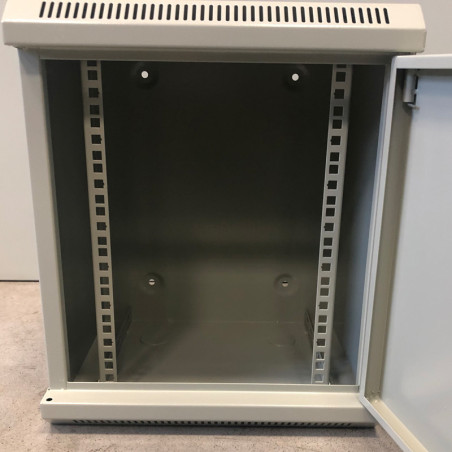 10" rack jednodielny 9U/280 DATACOM sivý plech.dv.