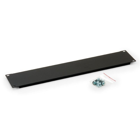Záslepka 6U do 19" racku čierna