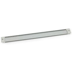 19| záslepka 2U plastový zámok, sito 75%-4mm