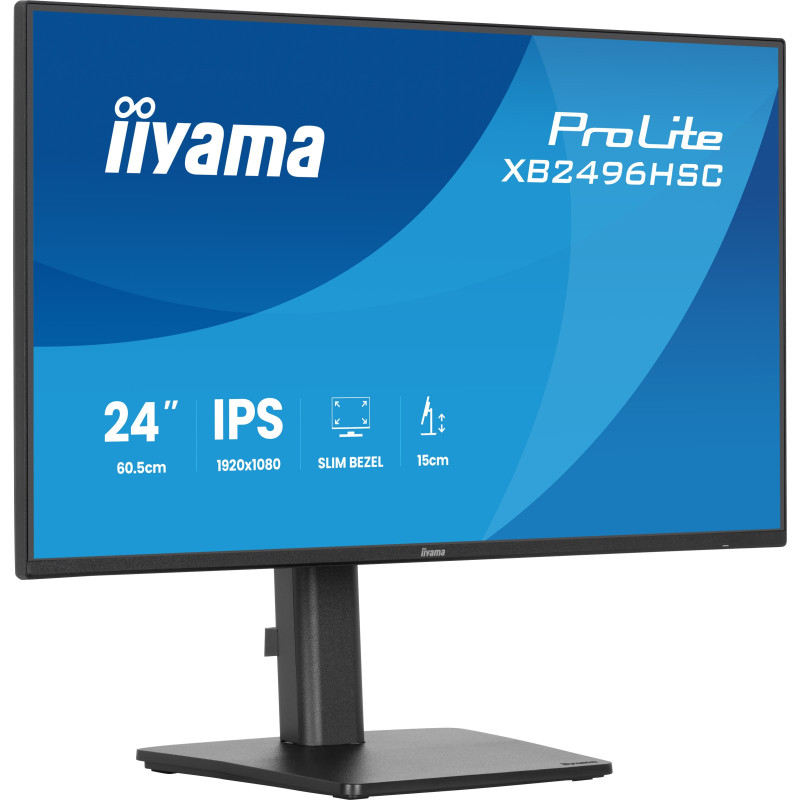 iiyama ProLite/XB2496HSC-B1/24"/IPS/FHD/144Hz/3ms/Čierna/3R