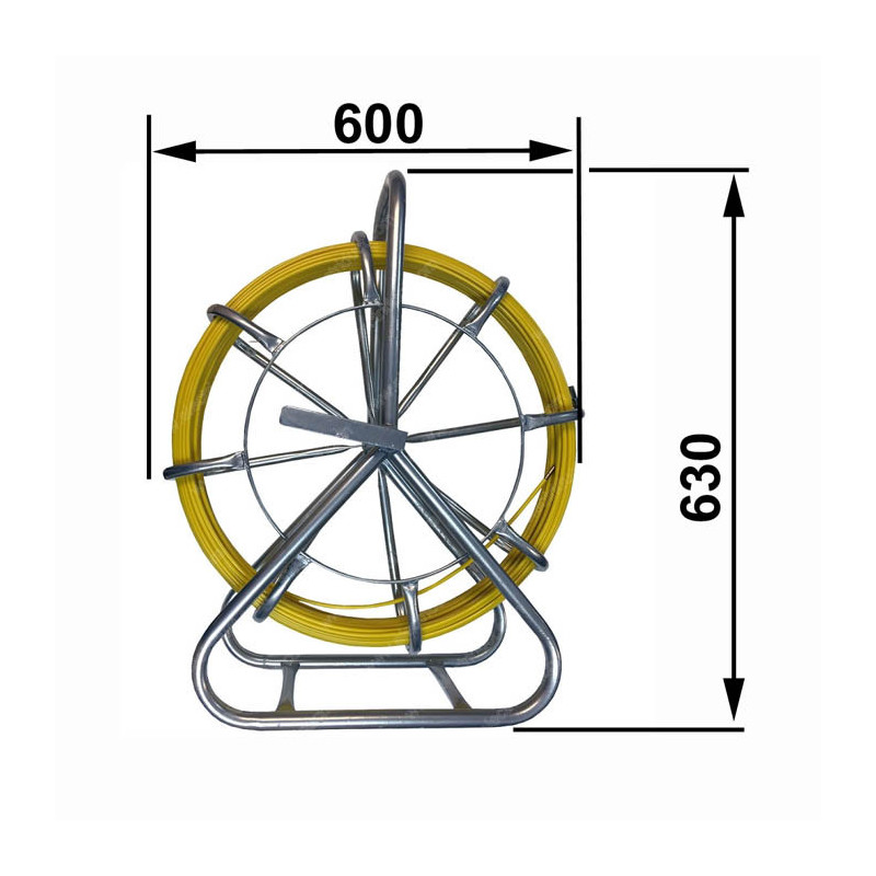 Laminátové naťahovacie péro "kobra" 6mm 100m
