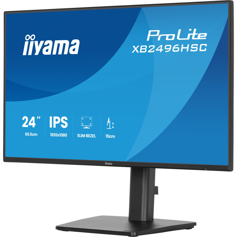 iiyama ProLite/XB2496HSC-B1/24"/IPS/FHD/144Hz/3ms/Čierna/3R