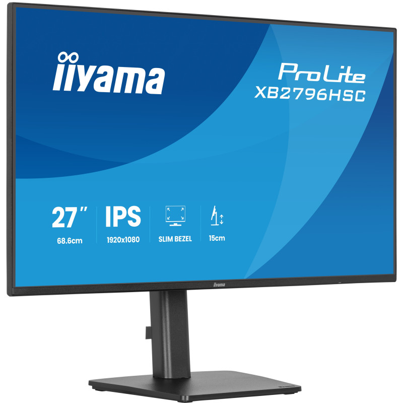 iiyama ProLite/XB2796HSC-B1/27"/IPS/FHD/144Hz/3ms/Čierna/3R