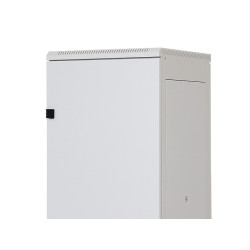 Stojanový rozvádzač 15U (š) 600x (h) 800, plechové dvere